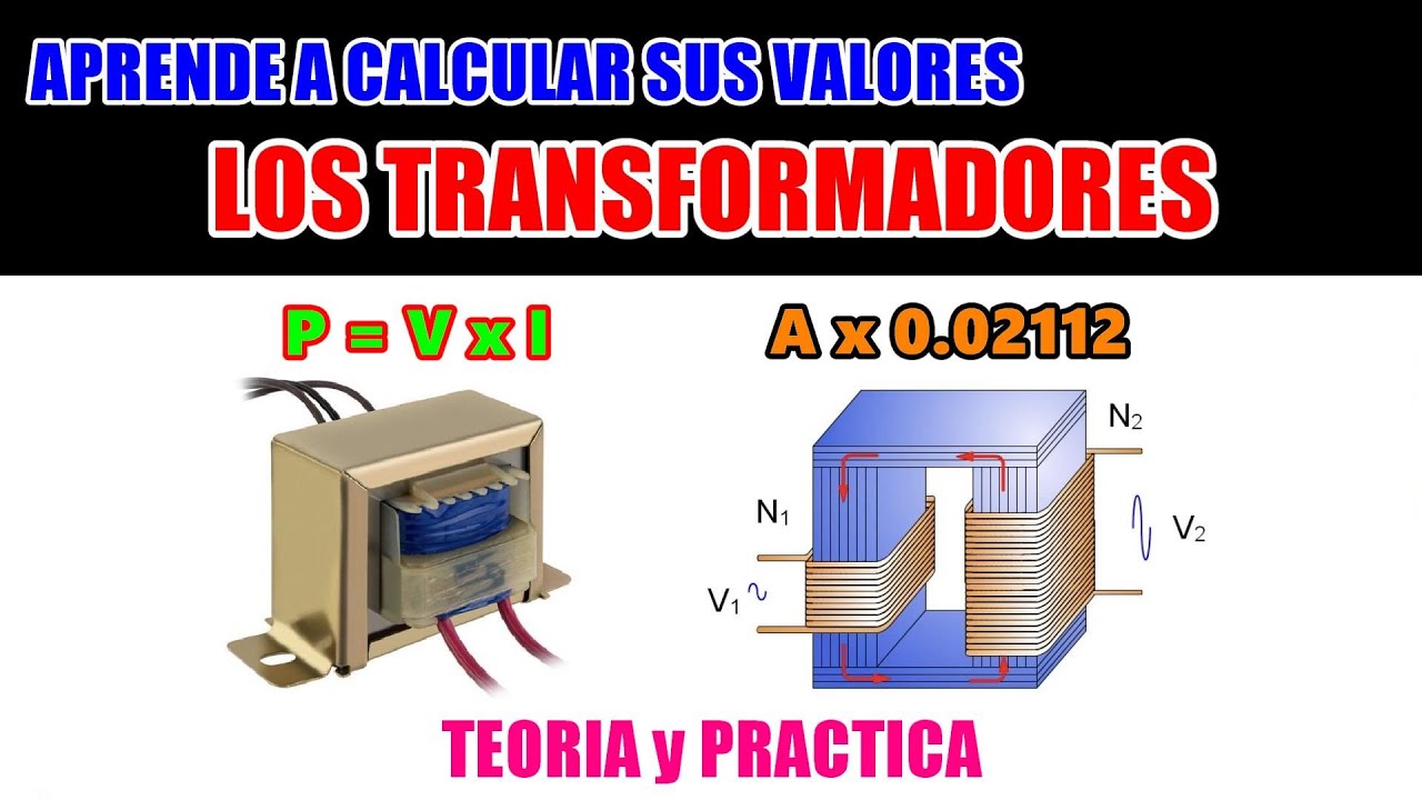 ✅ TRANSFORMADORES: 👀 👉 El SECRETO detrás de la ENERGÍA ELÉCTRICA ¿CÓMO FUNCIONAN y CÓMO CALCULARLOS?