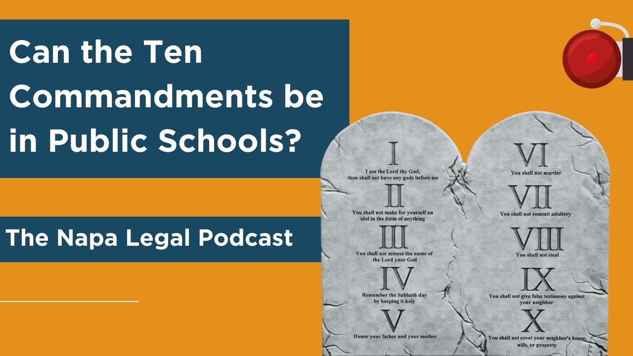 10 Commandments in Public Schools? Court's Decision Explained, Plus More Religious Liberty Updates