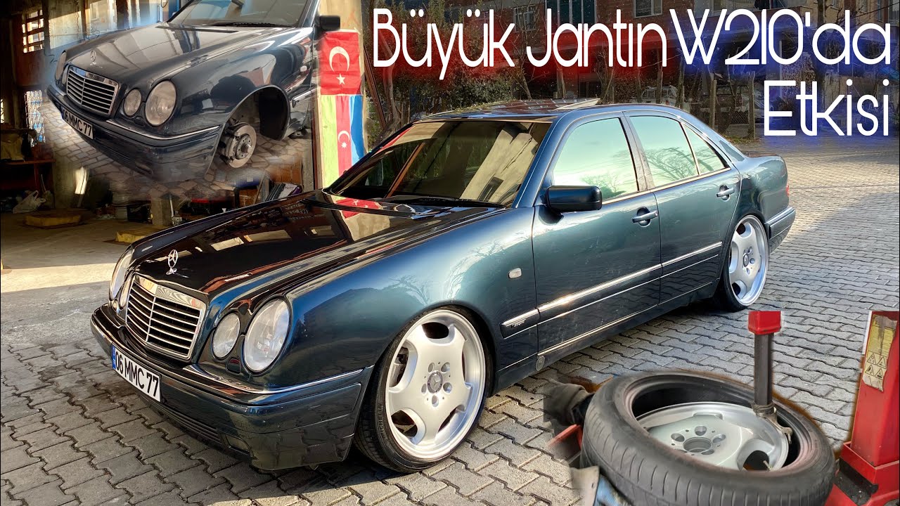 W210 V6 E320’nin YENİ JANTLARI / Konfor Kaybı Oldu Mu / Mercedes-Benz Avantgarde