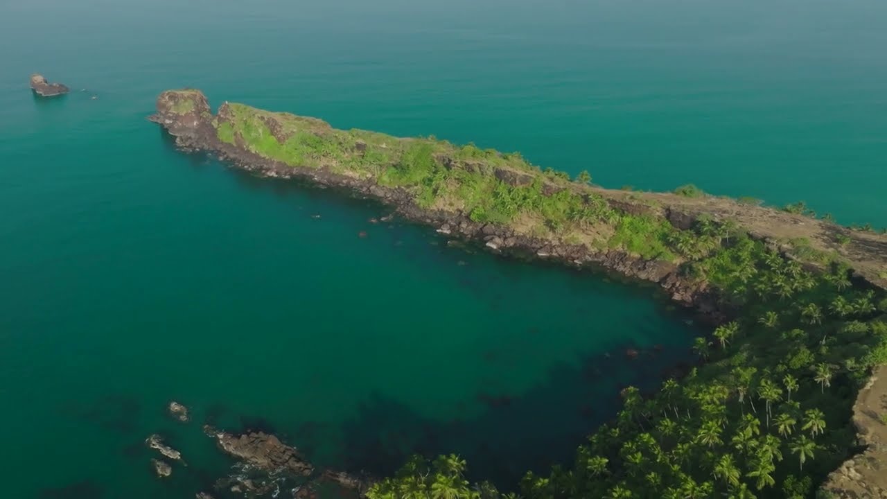 Goa | Cabo De Rama beach | Best Sunset Spot Goa | South Goa | 4k Drone video | FilmsByVicky