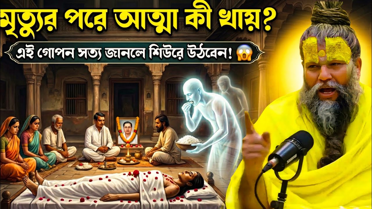 মৃত্যুর পর আত্মা আসলে কী খায়? এই গোপন সত্য জানলে শিউরে উঠবেন! 😱 | Premanand Ji Maharaj