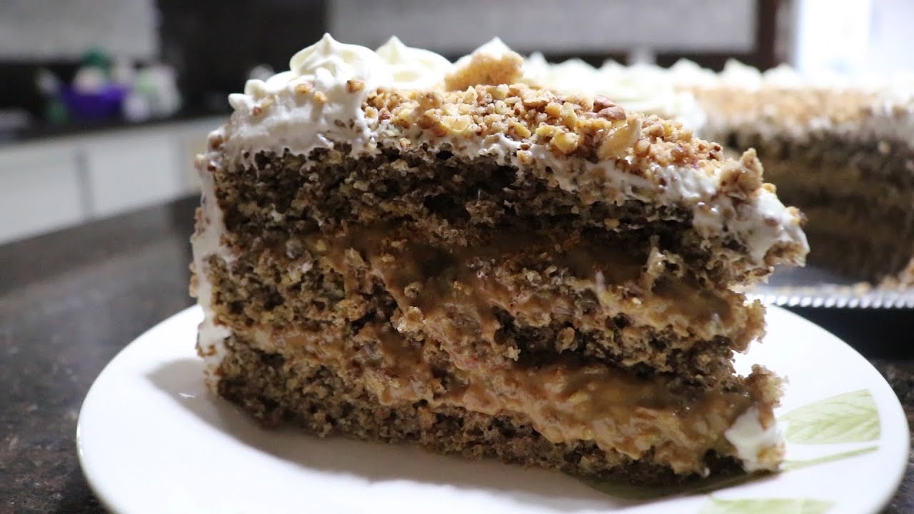 O melhor bolo de nozes!