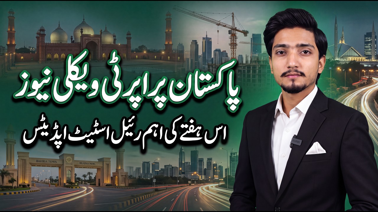Pakistan Real Estate Weekly News | Property Market Update 2026