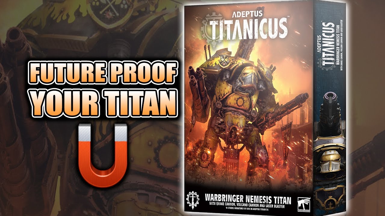 How To Magnetize the Warbringer Titan For Adeptus Titanicus Unboxing