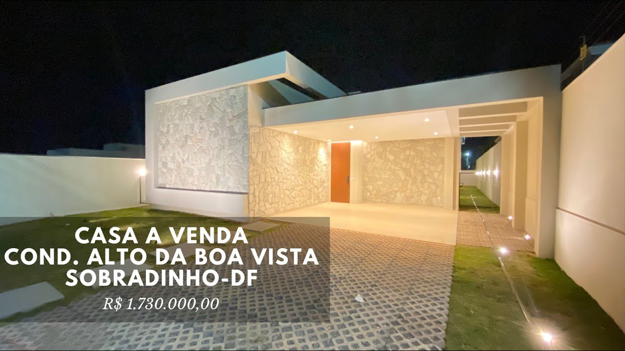 Casa a venda | Condomínio Alto da Boa Vista | SOBRADINHO - DF | 4 suítes 