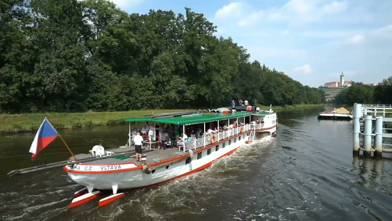 Plavba parníkem Vltava na Mělník