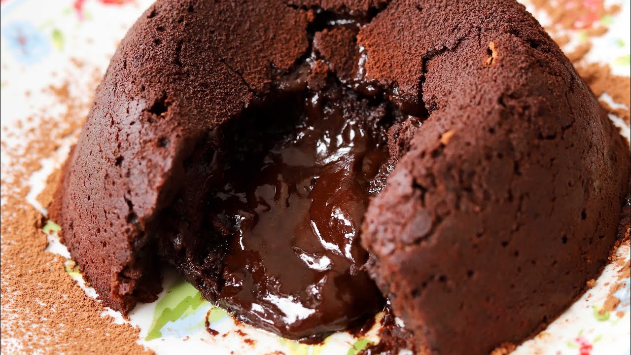 EASY Chocolate Lava Cakes! Foolproof 20-minute Recipe!