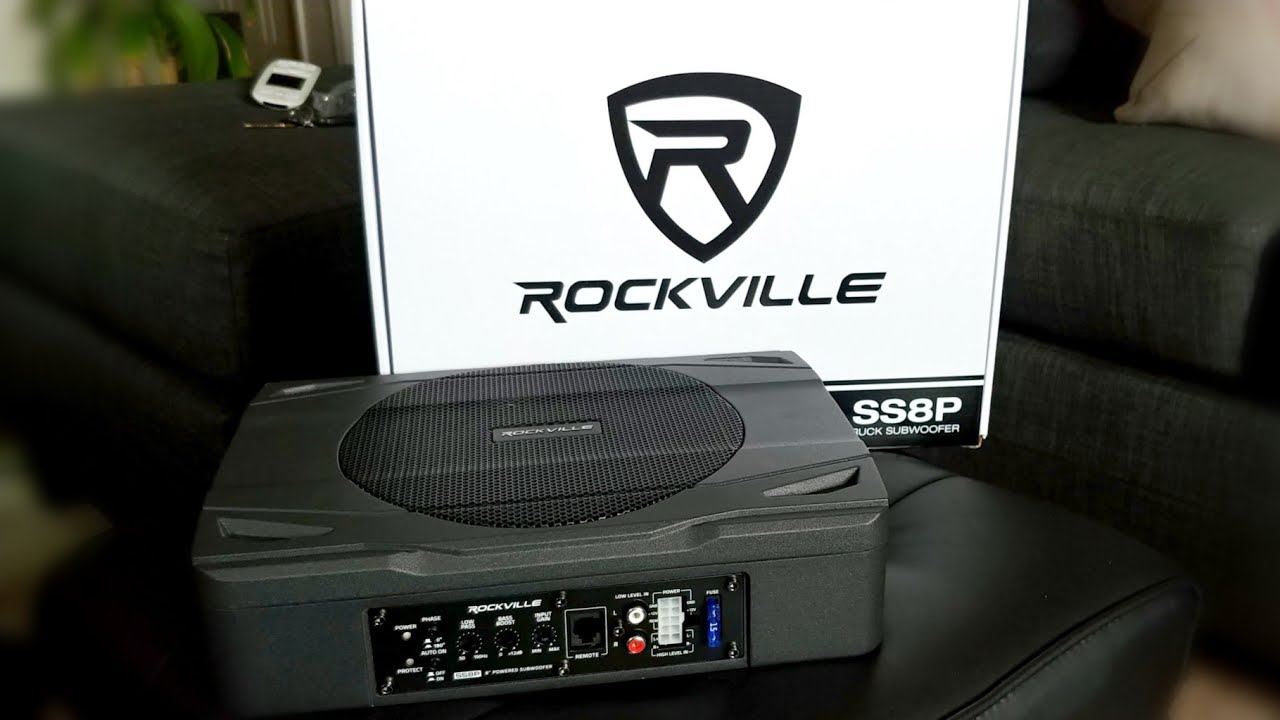 Rockville SS8P Under Seat Subwoofer. Is It Any Good??
