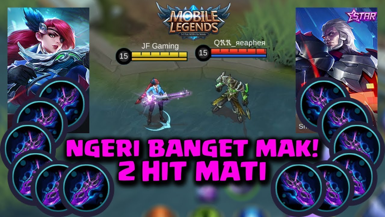 LESLEY VS MOSKOV - SIAPA MM PALING SAKIT?! MOBILE LEGENDS