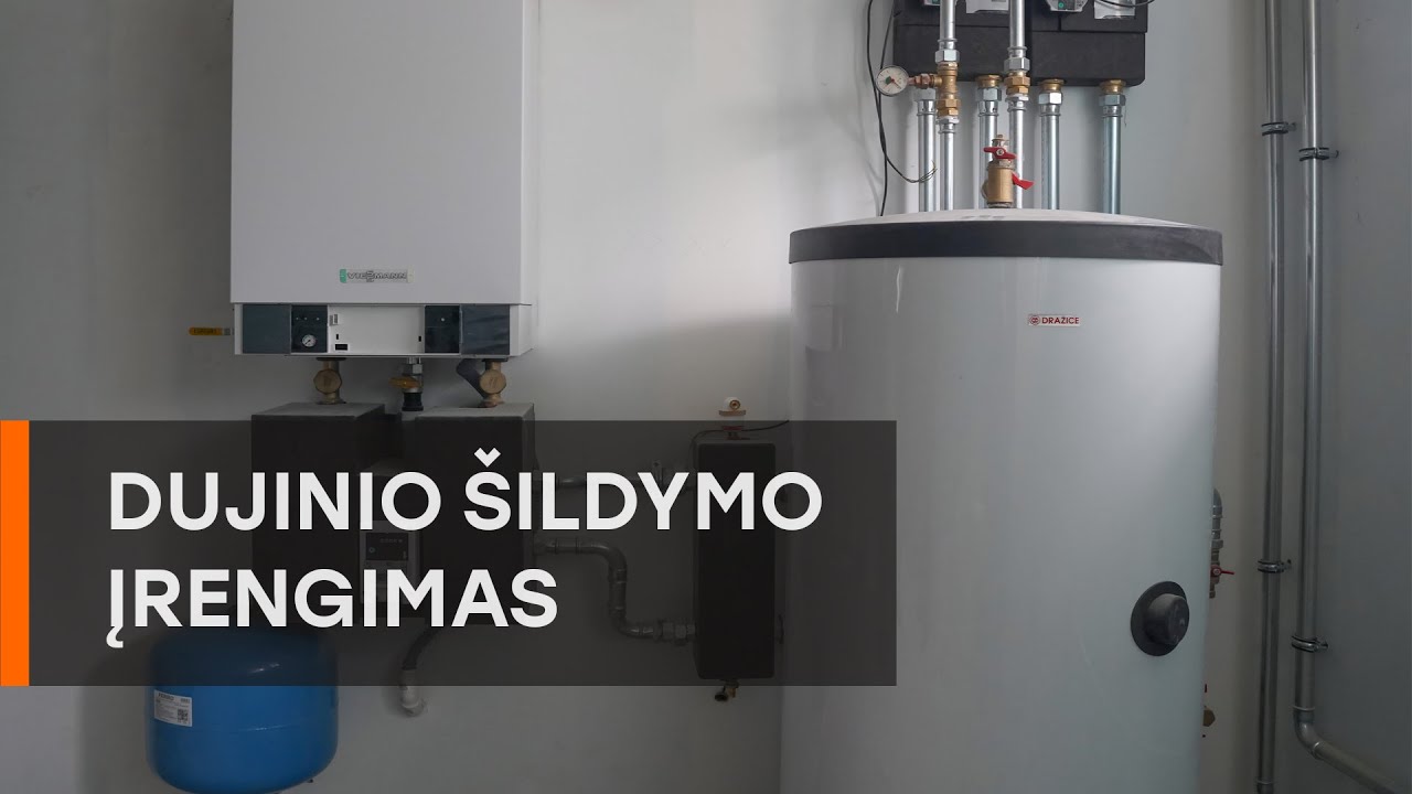 Dujinio šildymo įrengimas