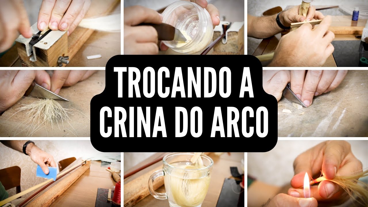 TROCA DE CRINA DO ARCO | COMO É FEITA?