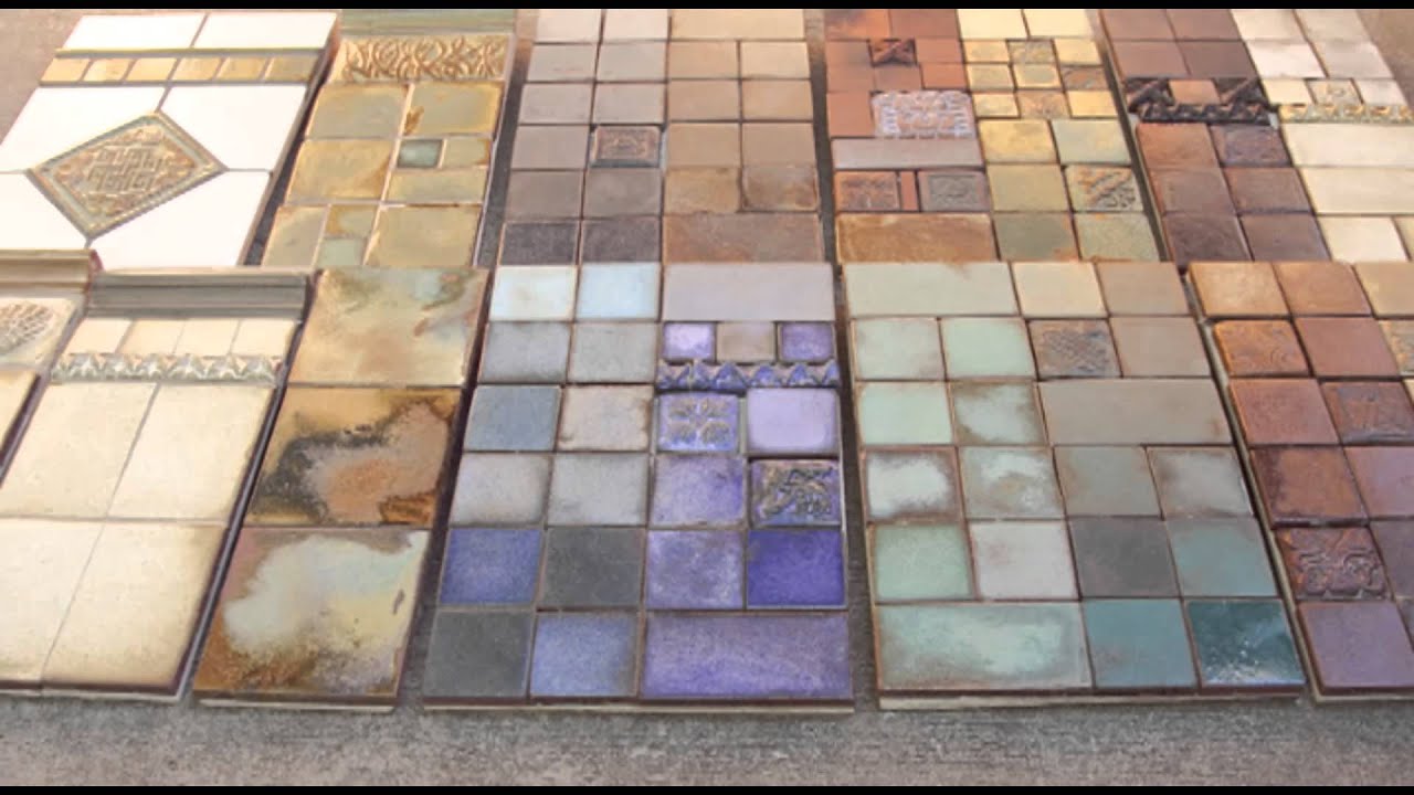 Handmade tiles with Pasadena Craftsman Tile