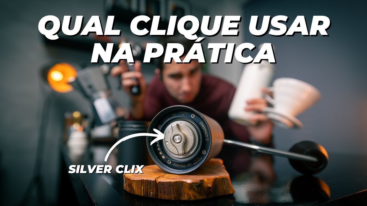 Como regular um moedor manual NA PRÁTICA em DIVERSOS MÉTODOS (SILVER CLIX) | Não Sou Barista