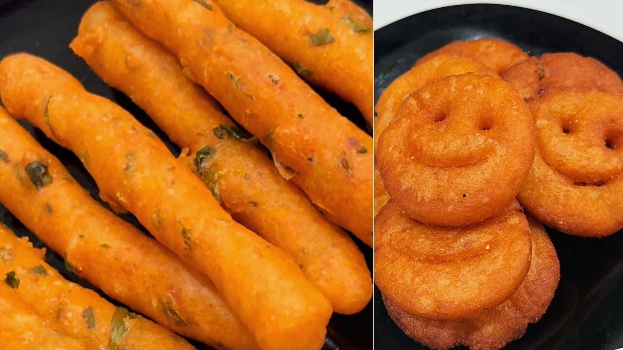 ഉരുളക്കിഴങ്ങുണ്ടോ? കറുമുറു  സ്നാക്ക്സ്  റെഡി /pototo  sticks &pototo smily recipe in malayalam