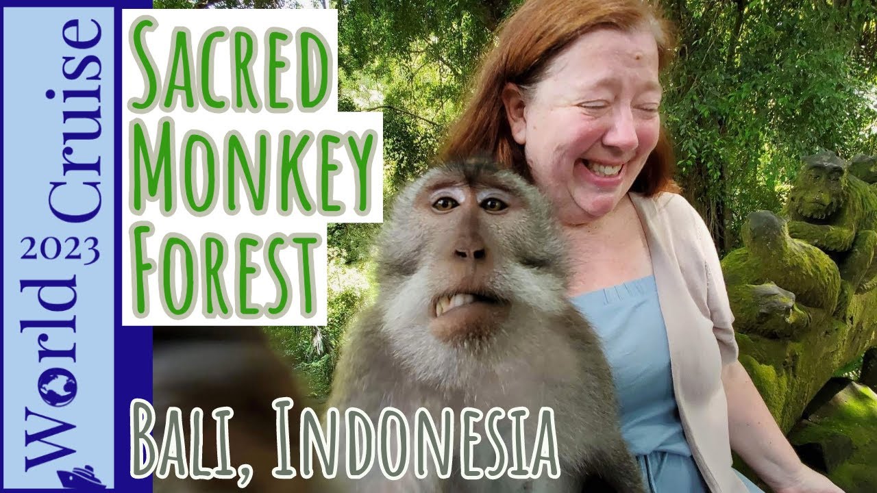 Cheeky Monkeys, Temples & Statues at Sacred Monkey Forest | Ubud, Bali