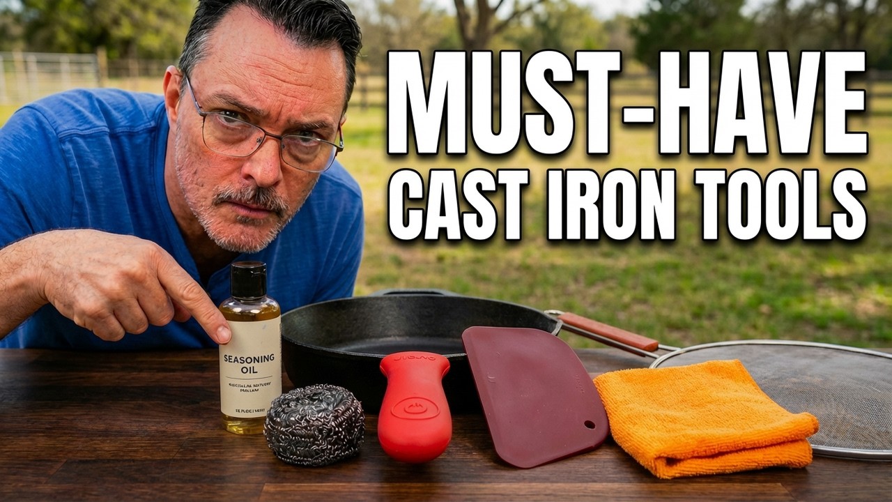 Tools EVERY Cast Iron Owner Needs