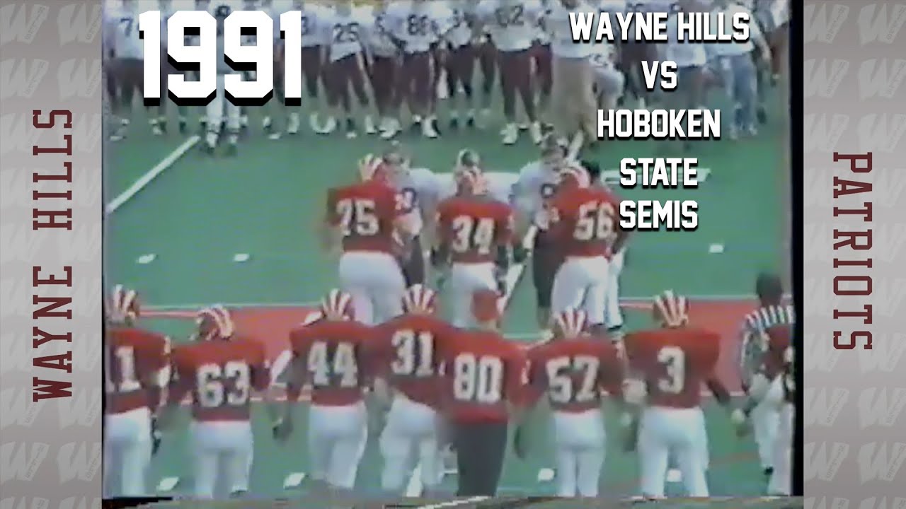 1991 Wayne Hills vs Hoboken State Sectional Semifinals