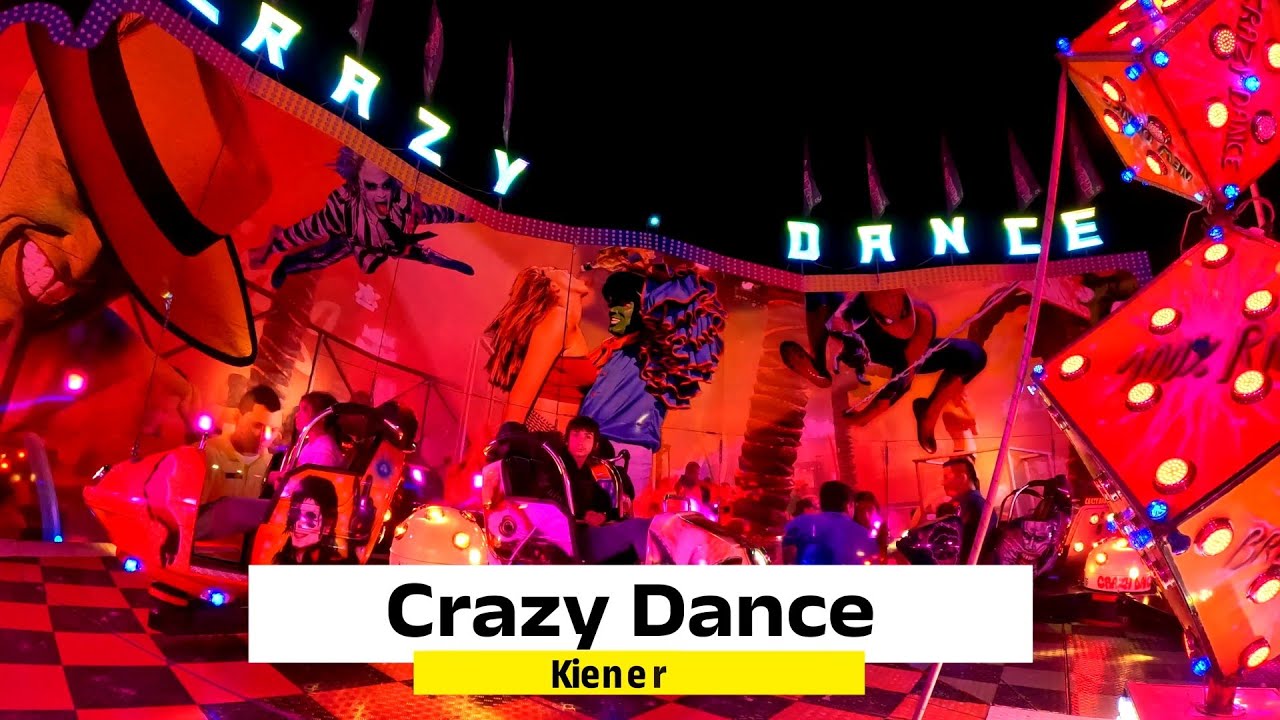 Crazy Dance - Kiener (Onride) - Kirb fête foraine de Forbach 2024 - Kirmes Foire - Break Dance