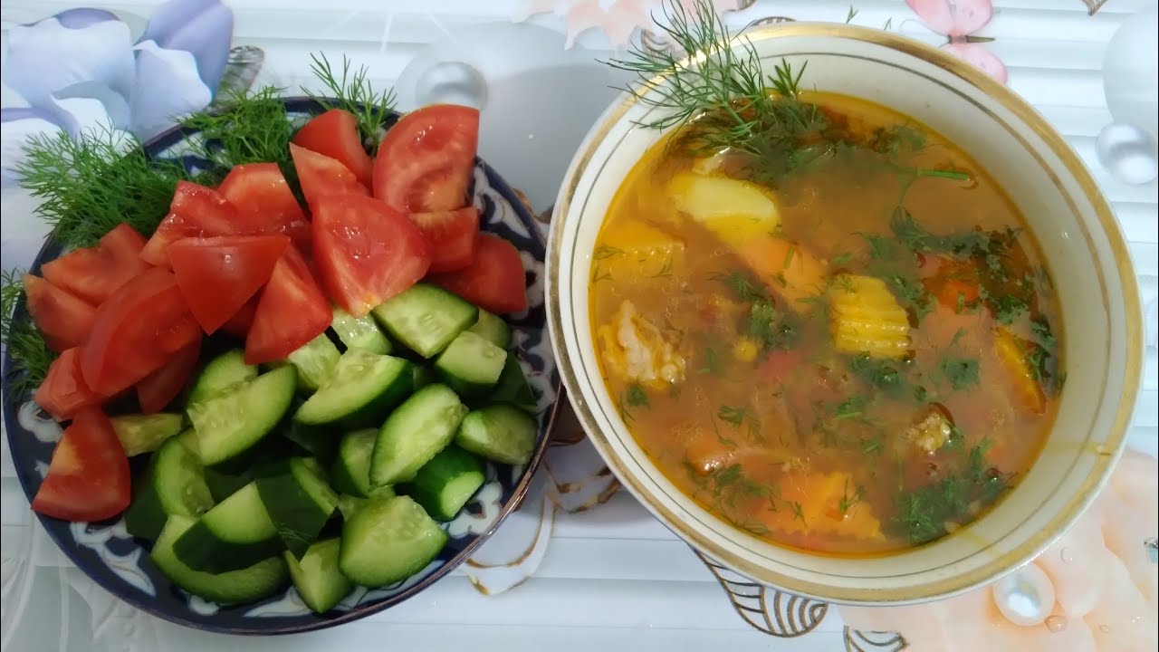 Энг энг мазали ковурма шурва! 💯👍