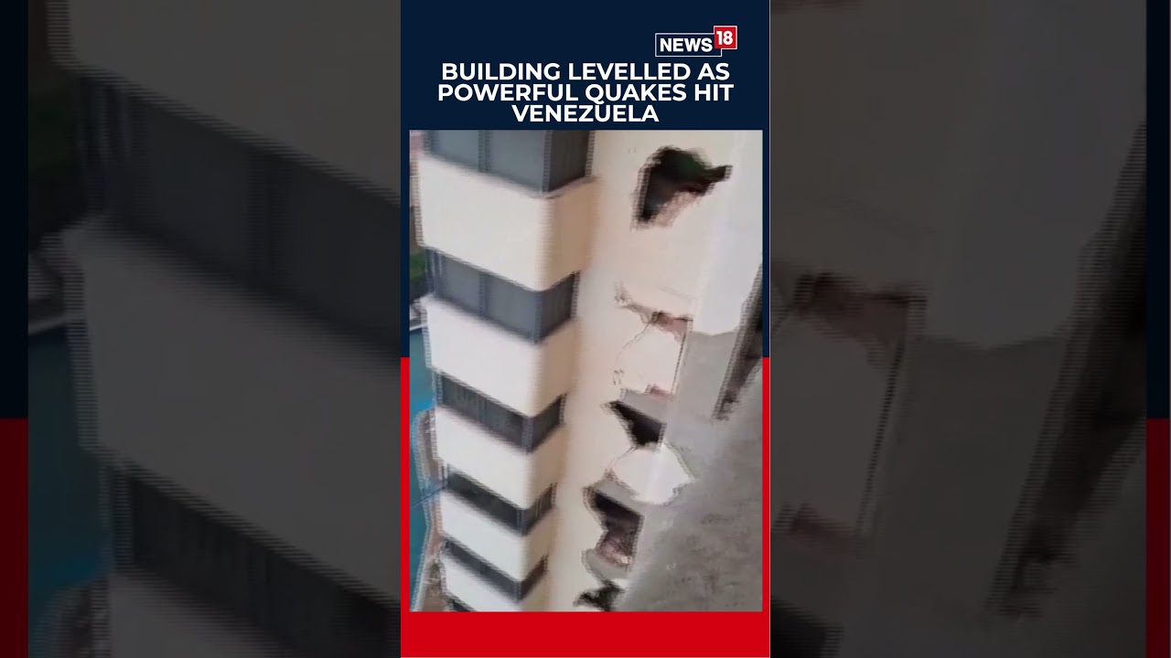 Building Collapses in La Guaira After Powerful Venezuela Earthquakes Hits the Region | N18S