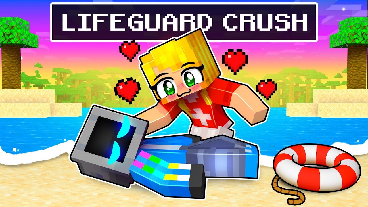 Lifeguard has a CRUSH on TeeVee in Minecraft!