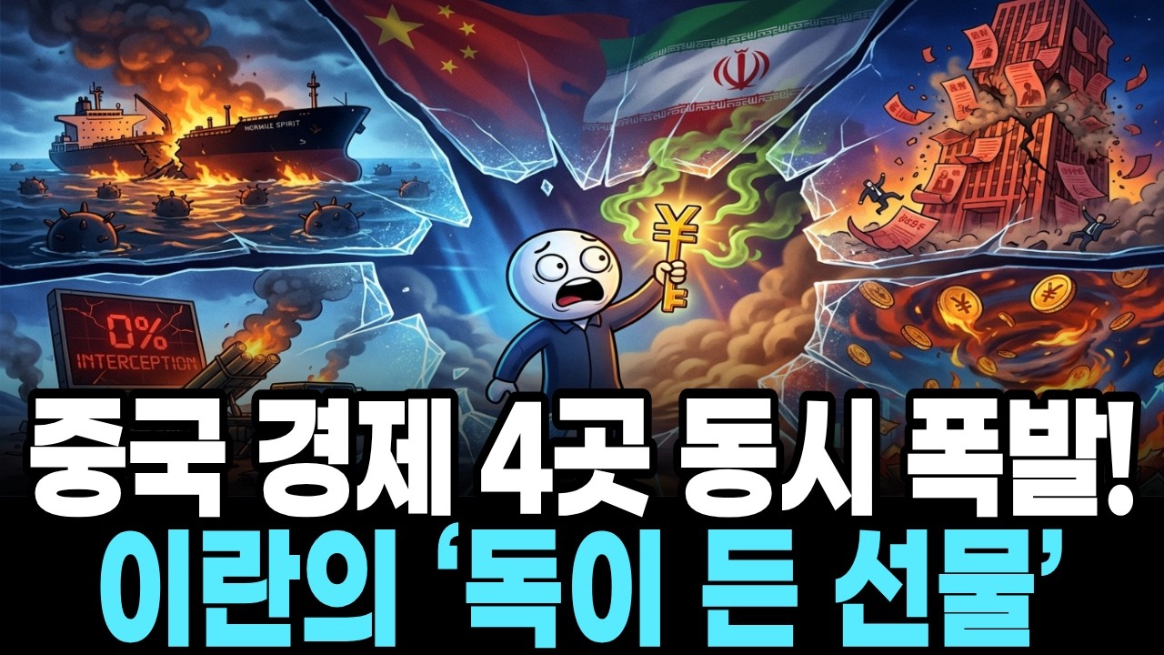 이란이 건넨 '독이 든 선물' 삼킨 중국 | 경제 4대 핵심이 동시에 터져버린 소름 돋는 이유