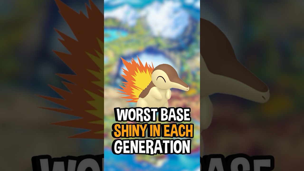 Worst Shiny Starter Pok&eacute;mon From Each Generation