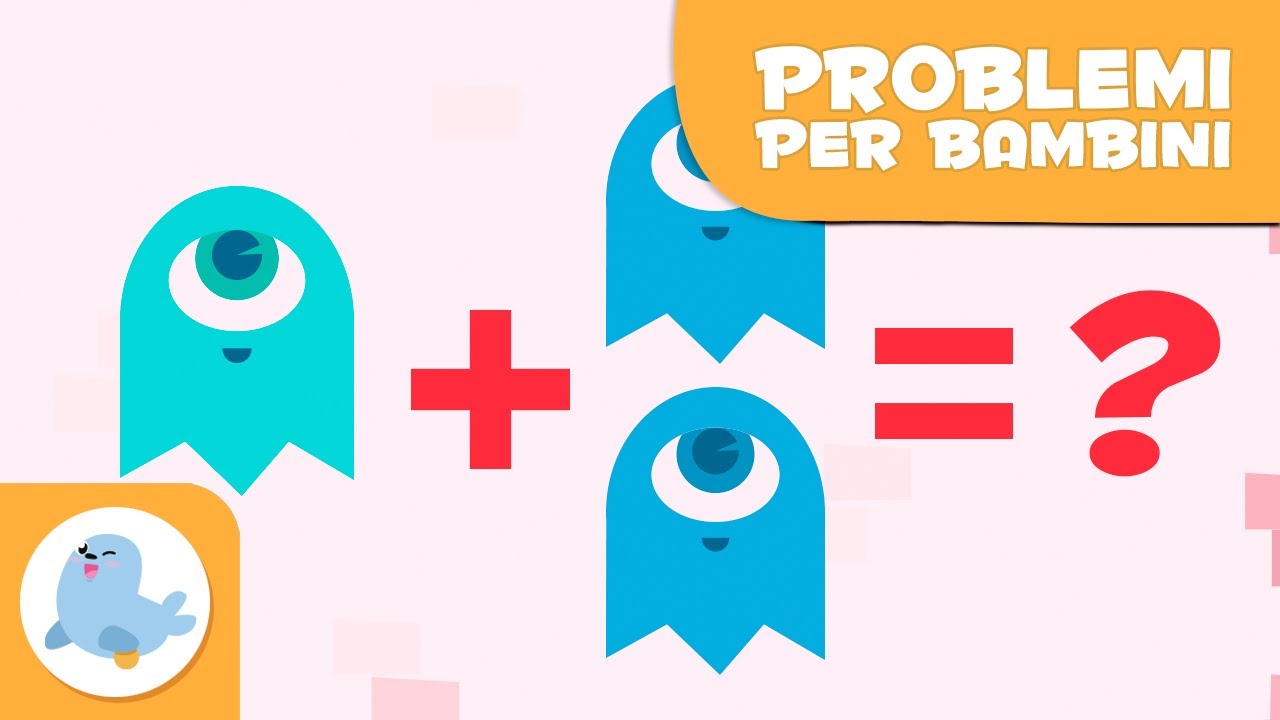 ADDIZIONI E SOTTRAZIONI | PROBLEMI MATEMATICI facili per bambini