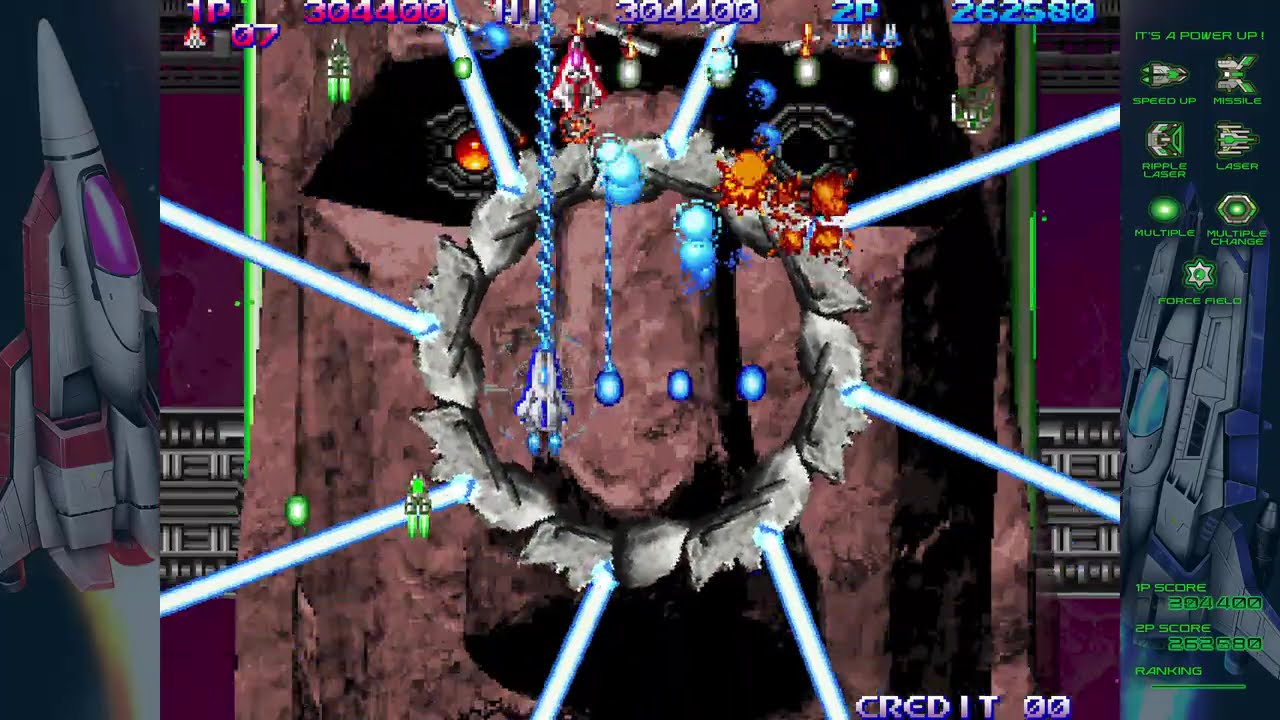 Salamander Ⅲ test 2p play (1-ALL)