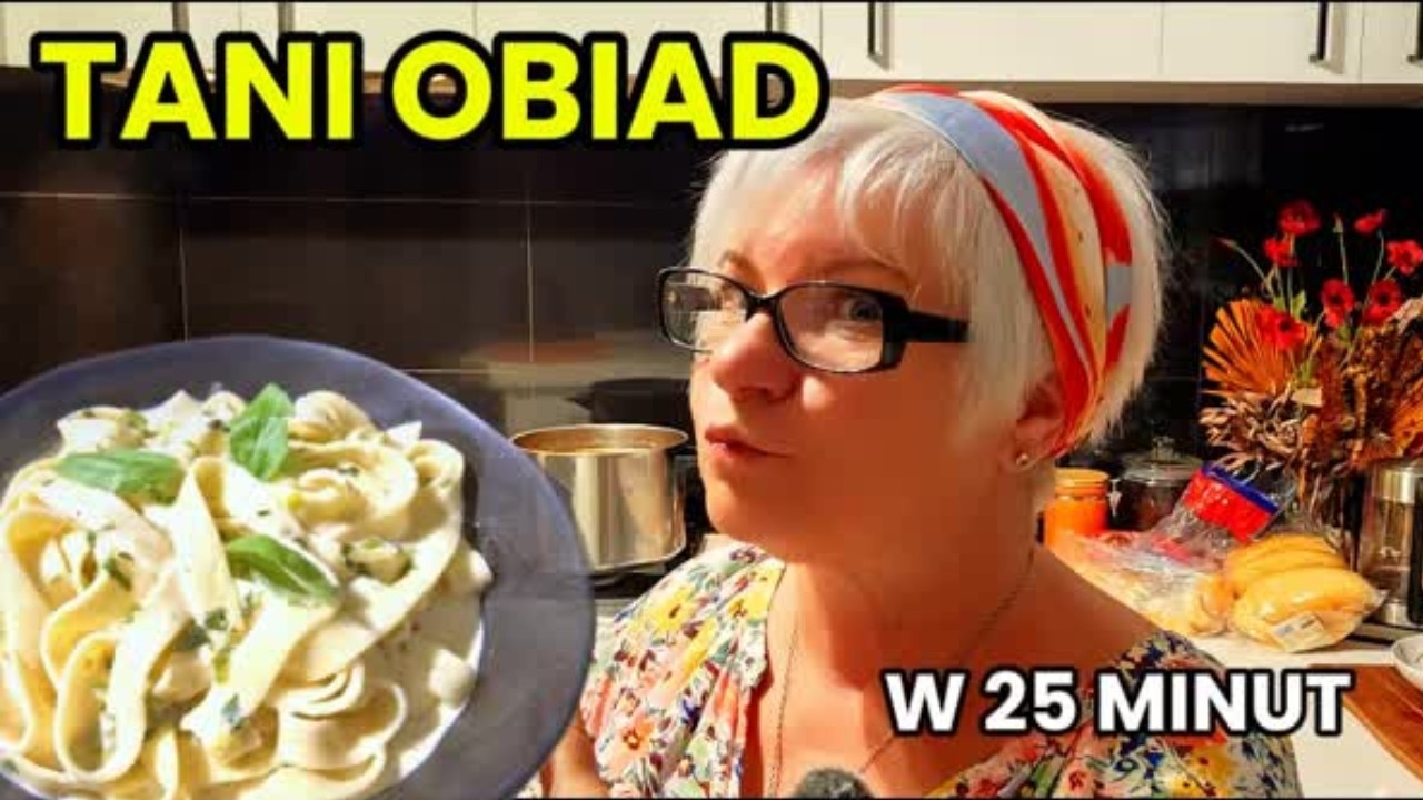 Szybkie Fettuccine w sosie kremowym? Tani obiad w 25 minut! (Zachodnia Australia)