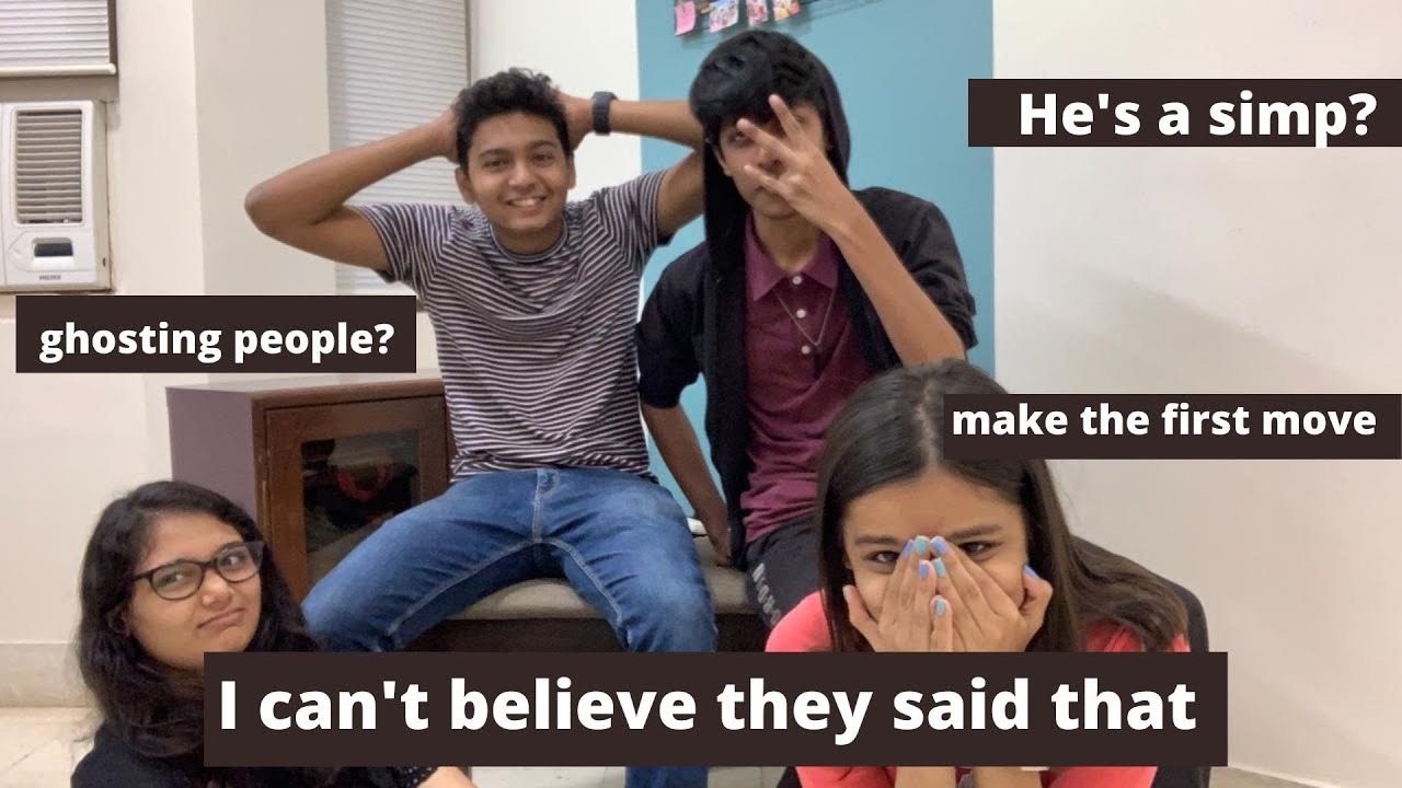 Simp talks with my simp friends I I Things guys and girls want to know about each other!