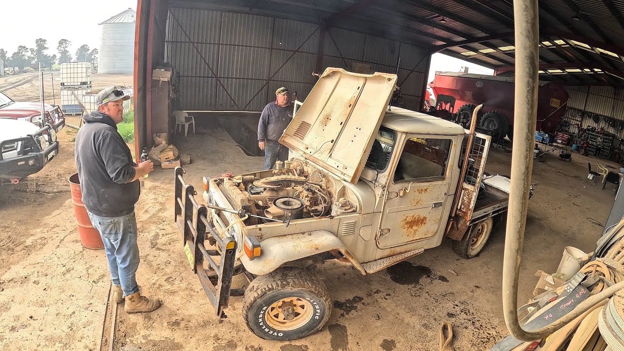 Resurrecting the old Landcruiser! 