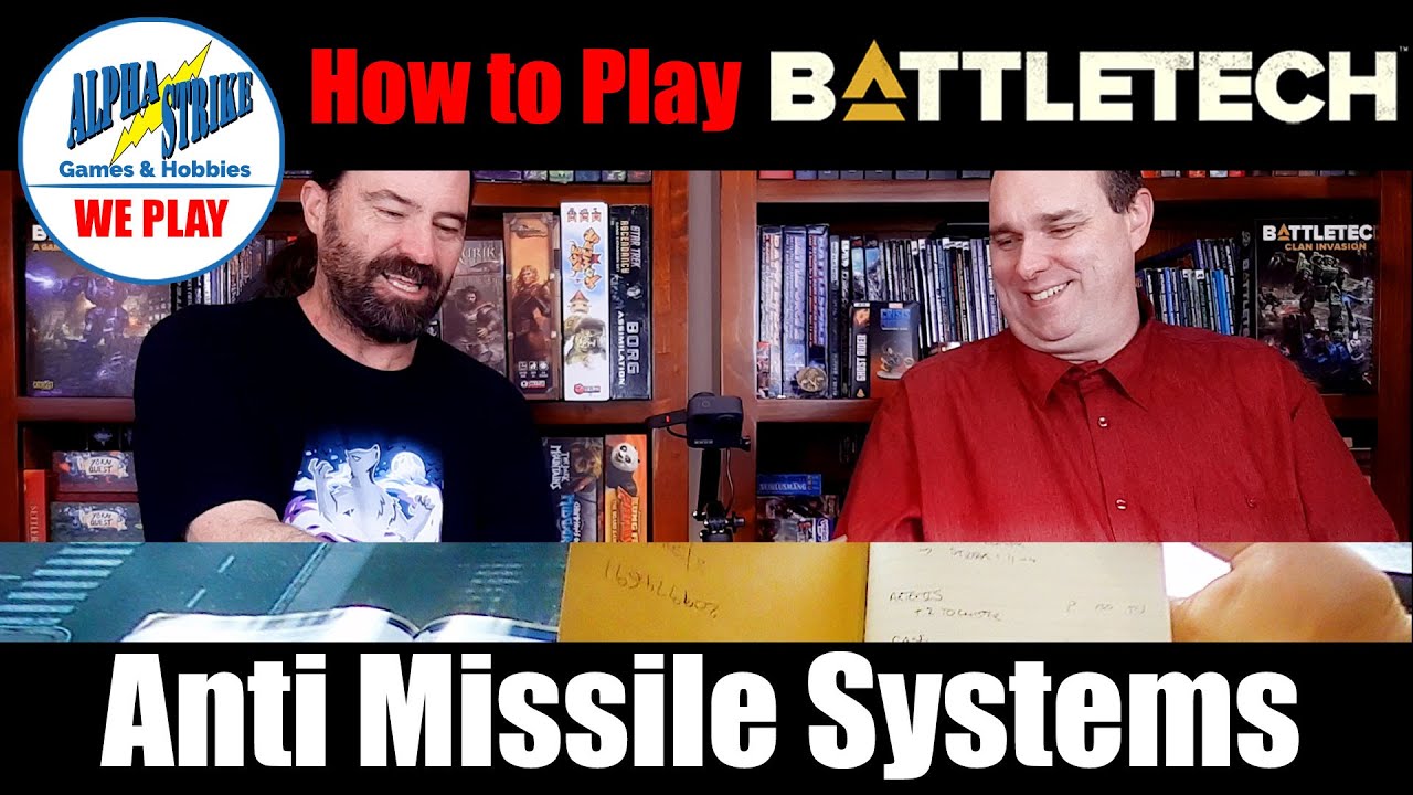 BattleTech Weapons Ready: Anti-Missile Systems And Target Acquisition Gear (TAG)