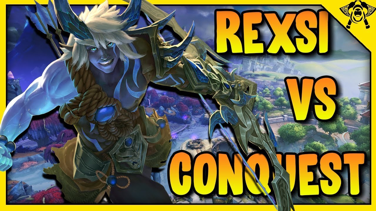 REXSI TAKES ON RANKED CONQUEST! DO DUEL MECHANICS HOLD UP?! - SMITE Ranked Conquest