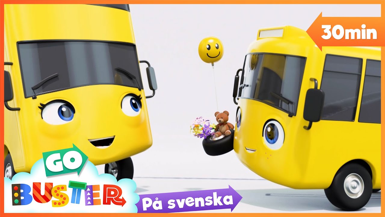 😊Mors dag hos Buster | Go Buster Svenska - tecknade filmer för barn😊
