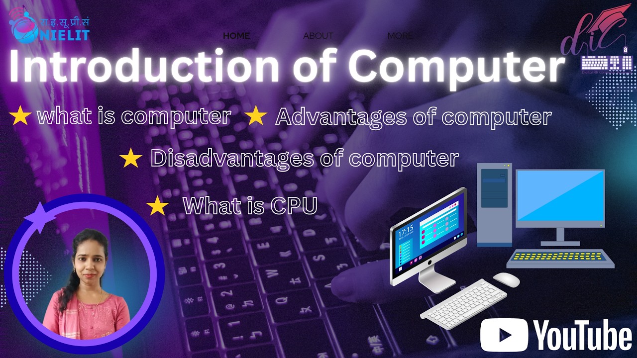 Introduction of Computer & CPU Explained | CCC & O Level Computer Course | Hindi| video 1