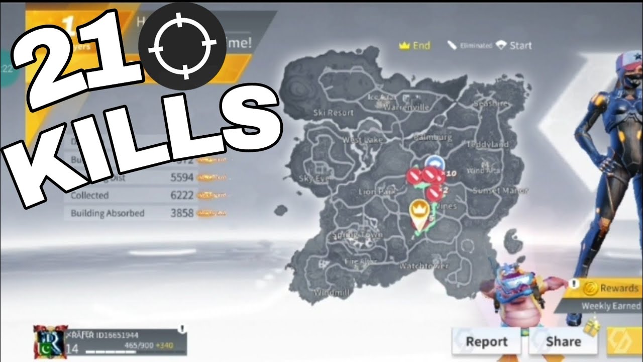 21 KILLS + WIN SOLO GAMEPLAY 🏆👌 (Creative Destruction)
