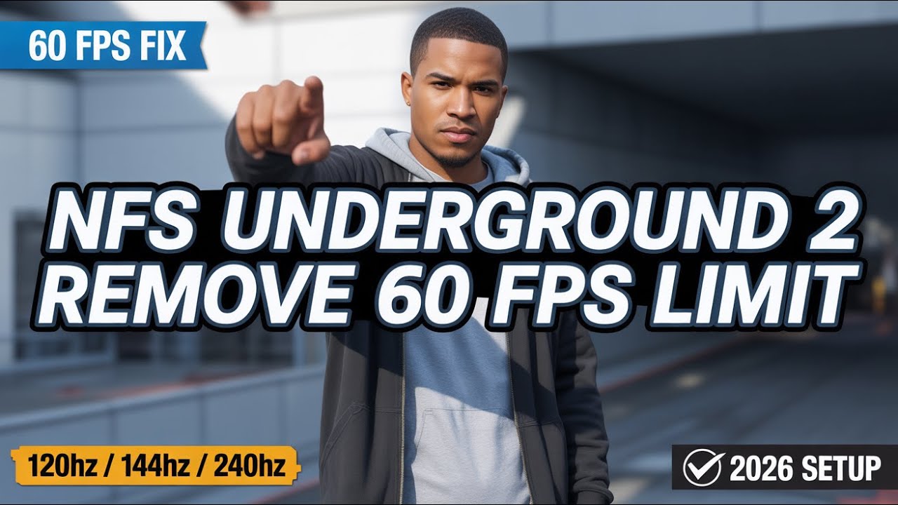 How to Uncap FPS in NFS Underground 2 &ndash; Remove 60 FPS Limit (2026)