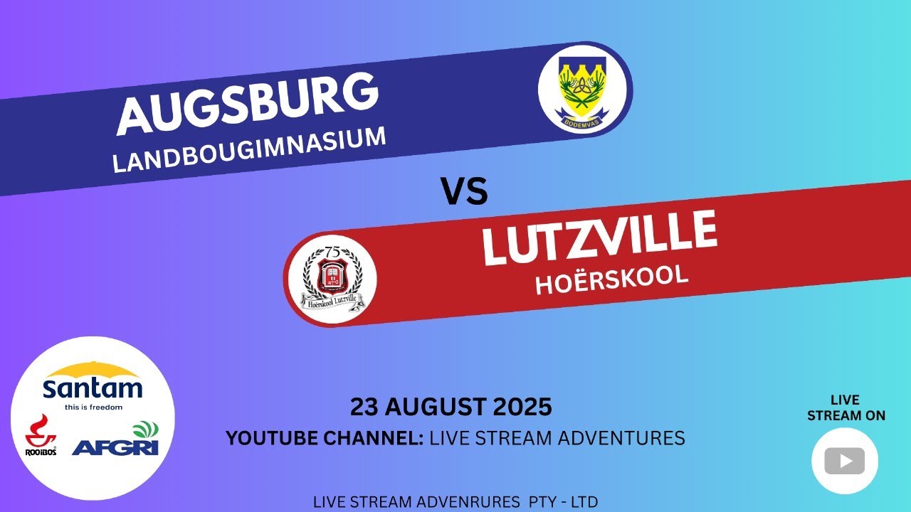 INTERSCHOOL RUGBY | AUGSBURG LANBOUGIMNASIUM VS HOËRSKOOL LUTZVILLE