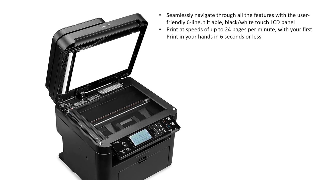 Canon imageCLASS MF236n All in One, Mobile Ready Printer, Black
