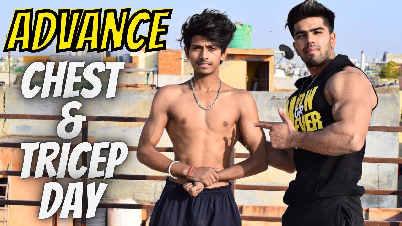 Advance chest & tricep workout at home| mon & thur| TIPS AND TRAINING BY BADRI FITNESS