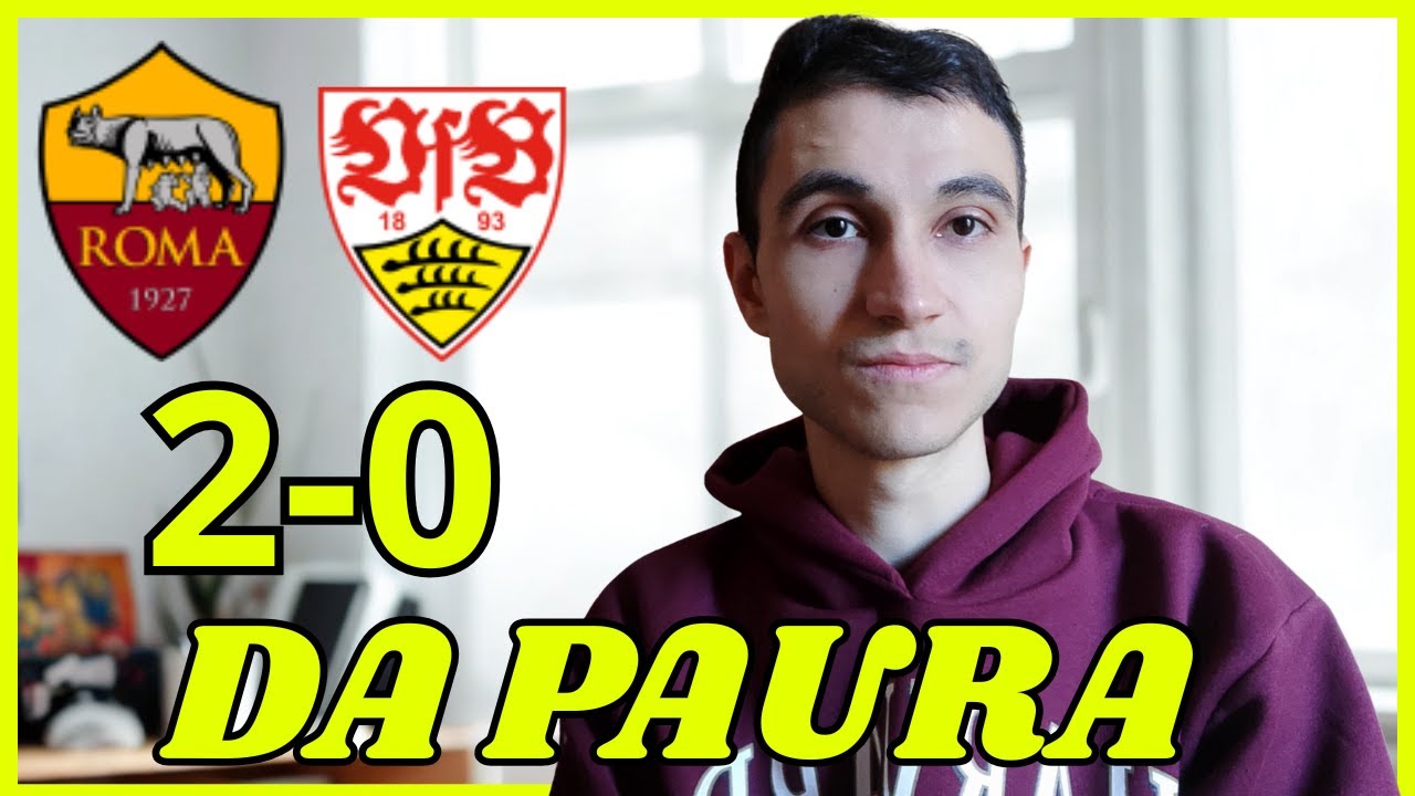 ROMA 2-0 STOCCARDA E' UNA ROMA EUROPEA DOPPIETTA DI PISILLI DA PAURA !!
