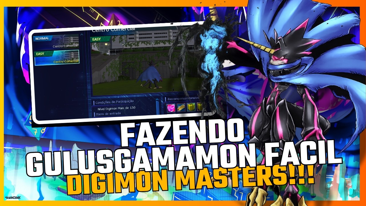 LADMO| COMO FAZER O GULUSGAMAMON FACIL !!! | DIGIMON MASTERS ONLINE