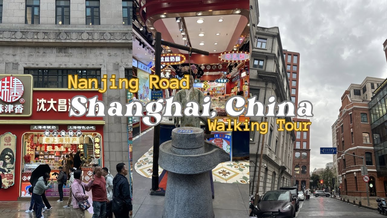 Walking through Nanjing Road, the busiest shopping street in Shanghai 🇨🇳