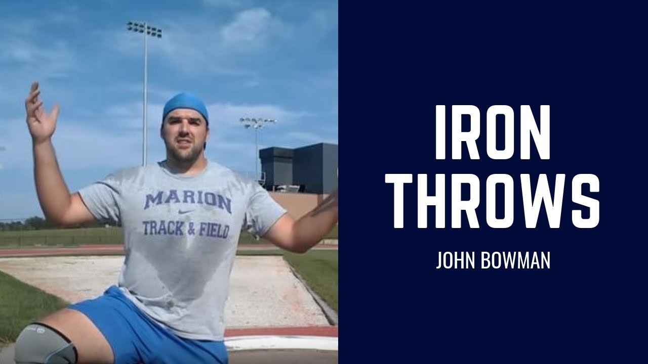 Discus Training with Iron Throws