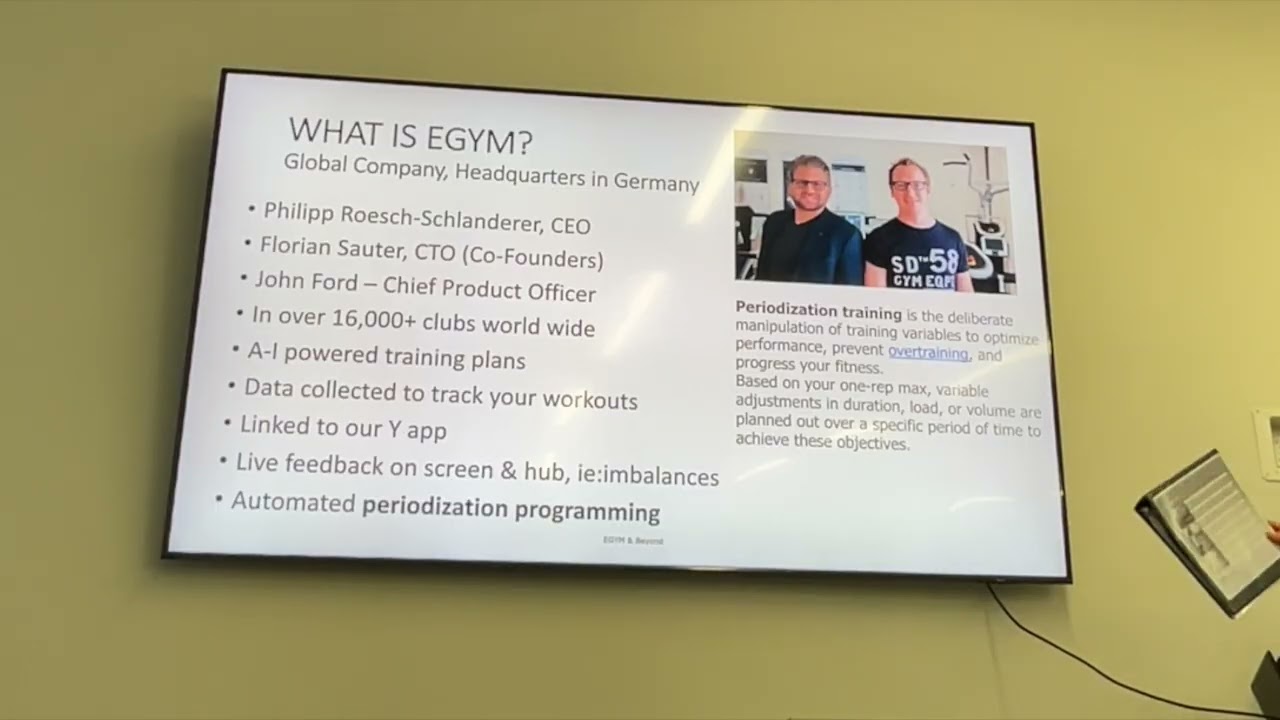 EGYM & Beyond Workshop