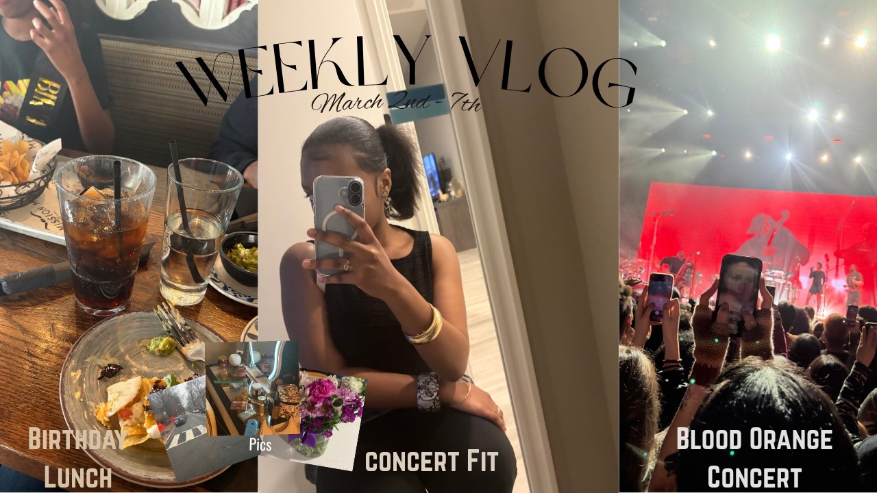 Weekly Vlog 🌴: Blood Orange Concert 🎤, OmeTV, ChitChat, and more... | Sophomore Diaries 007