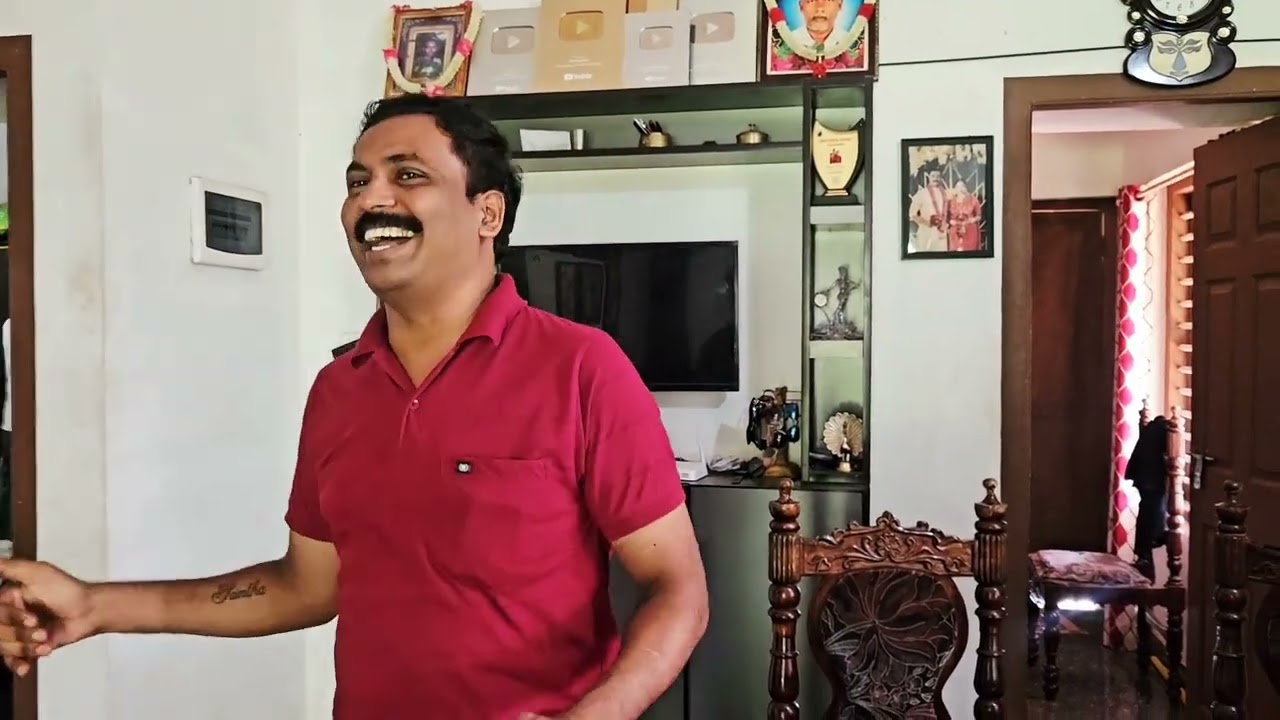 அவசர அவசரமாக கிளம்பியாச்சு...❤️ @santha7469 @AadukaaliKudumbam #comedy #comedyvideos 