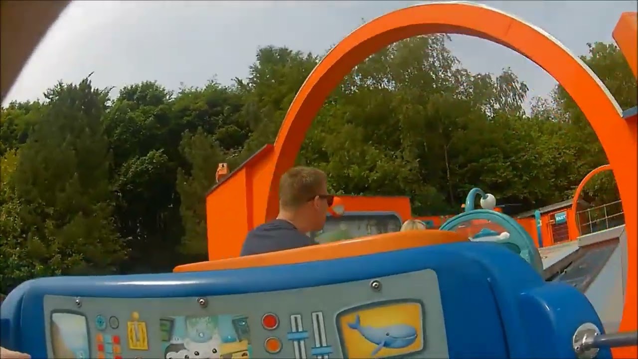 Octonauts Rollercoaster Adventure POV On Ride - Alton Towers Resort, Staffordshire, UK