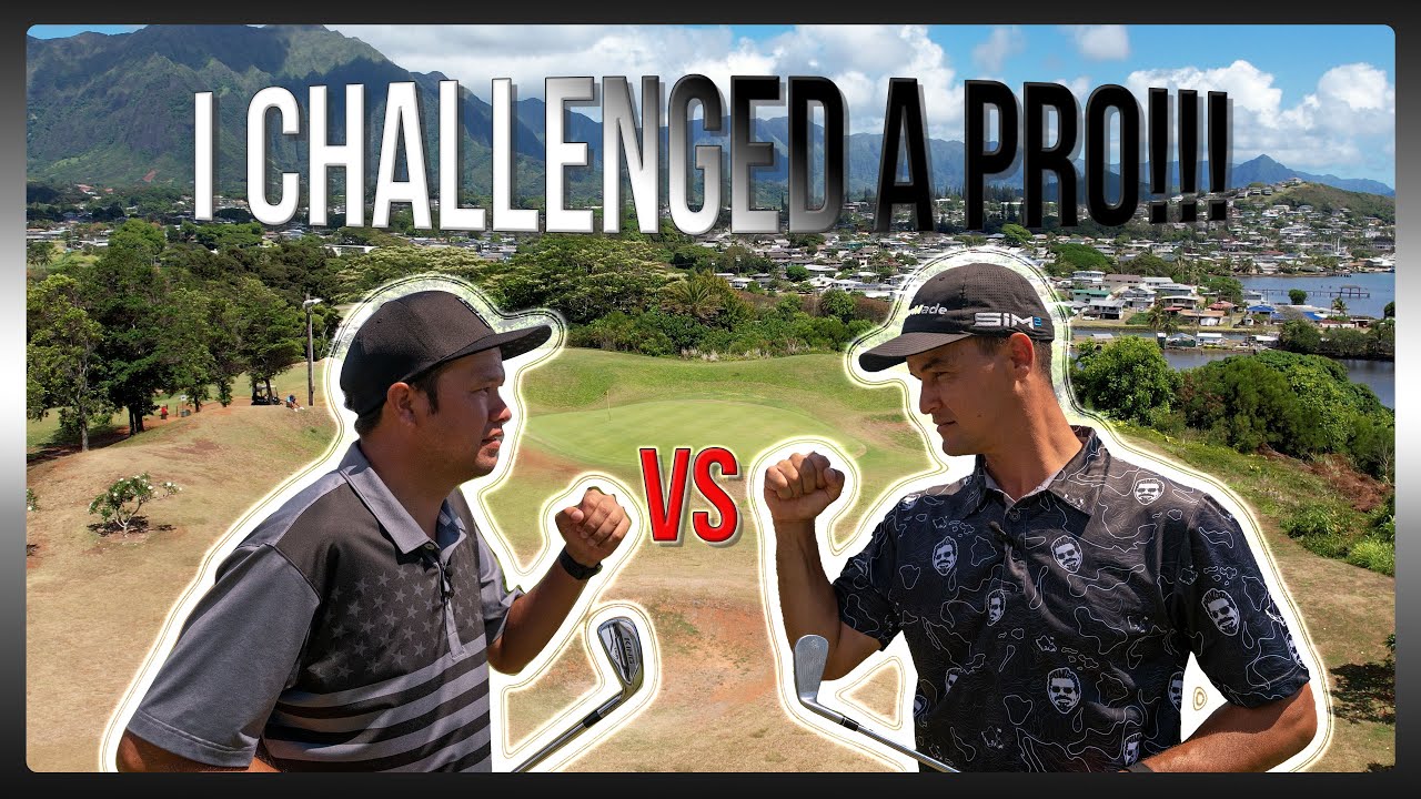 I Challenged a PRO!!! | Golf Hawaii | Bayview Golf Course | Six Hole Match